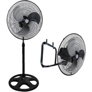 Pack X2 Ventiladores 70w Turbo De Metal 3 En 1 - Oferta Tyt 4.5 M 50/60 Aluminio Plata Metal 3