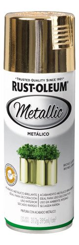 Pintura Aerosol Rust Oleum Metalico Varios Colores 312gr Bronce