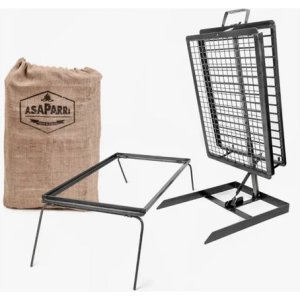 Kit Parrillero Asaparri Asador Portátil 7 Piezas Incluye Estuche