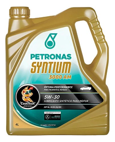 Lubricante Sintético Petronas Syntium 3000 Am 5w-30 4l