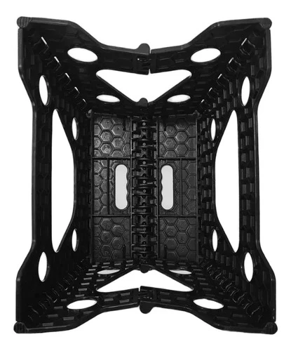 Banqueta Banco Plegable Escalera Plástico Reforzado 22 Cm Co Negro - Imagen 5