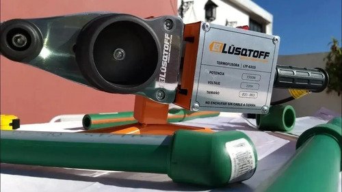 Termofusora 1500w 300º Boquilla Termofusión Maletín Lusqtoff - Imagen 5