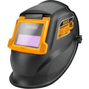 Careta Soldar Fotosensible Visor Revatible Ingco Ahm009 Negro Liso
