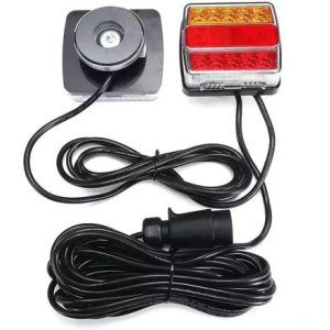 Farol Trasero Kit Completo Trailer Faroles Luz Potente Clic