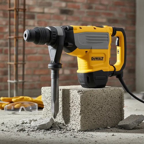 Rotomartillo Dewalt D25722k Sds Max Combinado 2,210 Bpm 220v Amarillo 50hz/60hz - Imagen 2
