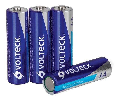 Pack 4 Pilas Aa Alcalinas Voltech 1.5v No Recargables 400mah - Imagen 2