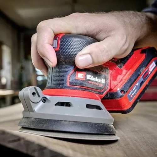Lijadora Excentrica Belcro 125mm + Lijas Einhell 50hz Rojo 50 Hz - Imagen 6
