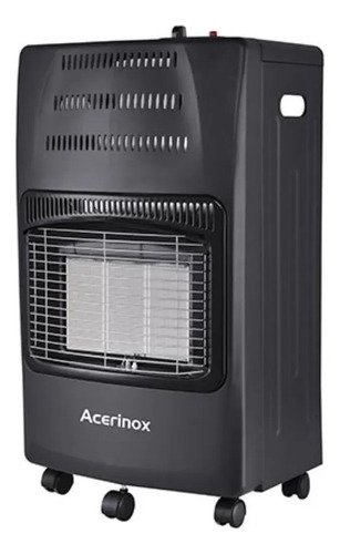 Estufa A Gas Acerinox Ht-h-0008 Con Valvula Negro - Tyt Negro