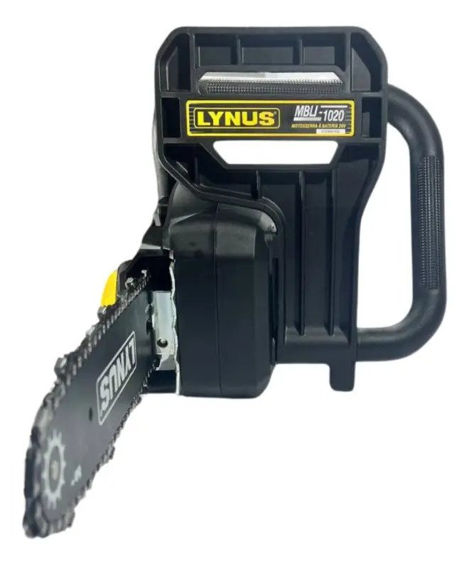 Sierra Eléctrica 10 Con 1 Batería De 20v 2ah+cargador Lynus Negro - Imagen 2