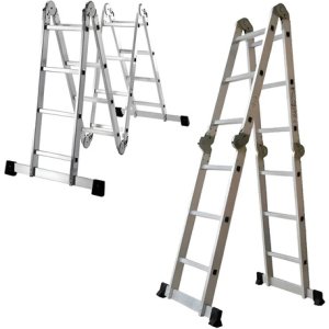 Escalera 3.7mtrs De Aluminio Multifuncional - Tyt Aluminio