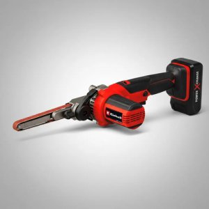 Mini Lijadora De Banda Inalambrica Einhell Te-bf 18 Li +bate Rojo