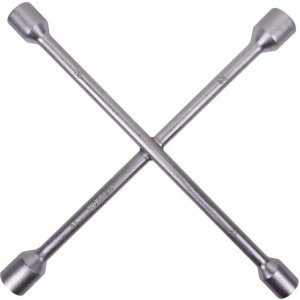 Llave De Rueda Tipo Cruz Worker, 17 X 19 X 21 X 23 Mm