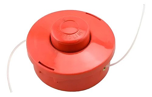 Carretel Tanza Bordeadora Desmalezadora Universal Rojo
