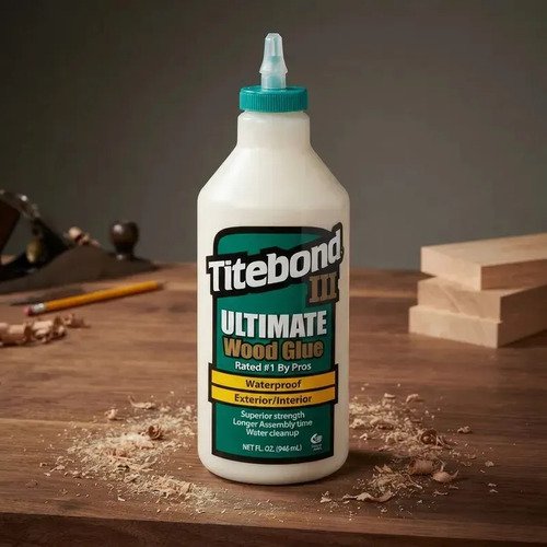 Pegamento Impermeable Titebond Iii Ultimate 946 Ml Para Madera Y Alimentos - Imagen 2