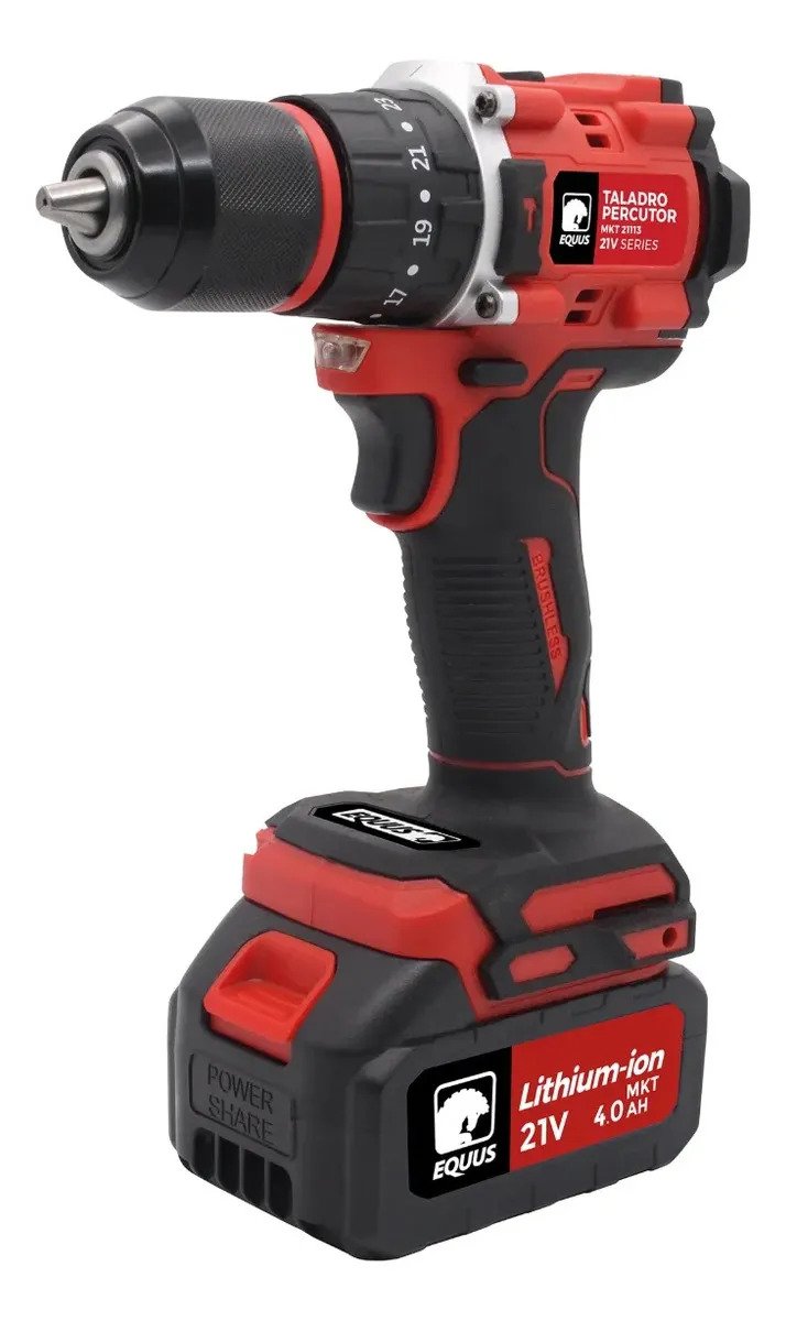 Kit Combo 21v Equus Amoladora + Taladro Percutor - Imagen 3