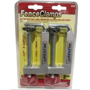 Prensa Milescraft Router Fence Clamps Kirkor - Sas Gris