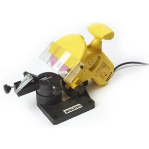 Maquina Para Afilar Cadena De Motosierra 220w Goldex - Tyt Amarillo