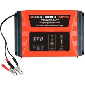 Black+decker Cargador Bc12 12 A 220 260 W Naranja