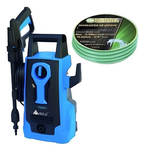 Hidrolavadora Anlu 70/105 Bar 1 Año Gtía + Regalo! Azul Marino