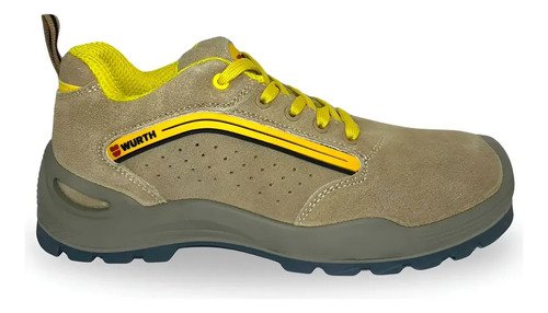 Zapato De Trabajo - Wurth Cuero Hombre Envios Tyttyt Amarillo 6