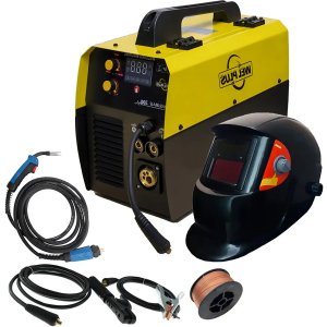 Kit Soldadora Mig Electrodo 200 Amp Gas No Gas Wel Plus Care