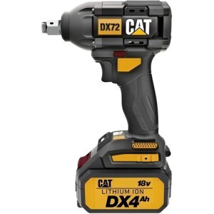 Taladro Llave Impacto Cat 1/2 De 350nm 18 Volt Dx72 Negro 50hz 50 Hz
