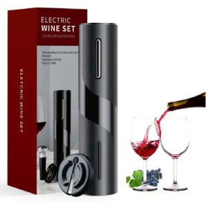 Sacacorchos Automático Eléctrico Wine Opener A Pilas Abridor De Vinos