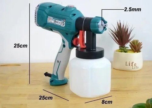 Pistola Para Pintar Látex Emtop 450w Pico De Bronce Modelo Esgn35001-4 - Imagen 3