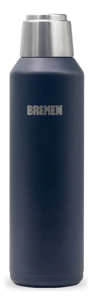 Termo Doble Pared De Acero Inoxidable 1l Bremen Azul