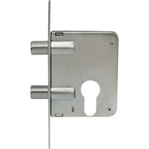 Cerrojo Unidireccional Puerta Star 200s Mb Abatible Hierro Zincado Plateado