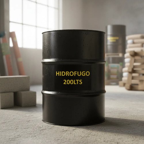 Hidrofugo Químico Inorgánico - 200kg Negro Mate