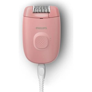 Philips Depiladora Serie 2000 Color Rosa Con Cable, Para Piernas Y Cuerpo, Con Cabezal Masajeador Bre227/00