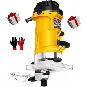 Fresadora Trompo Router De Mano Ingco 6mm 1/4 500w Plm5002