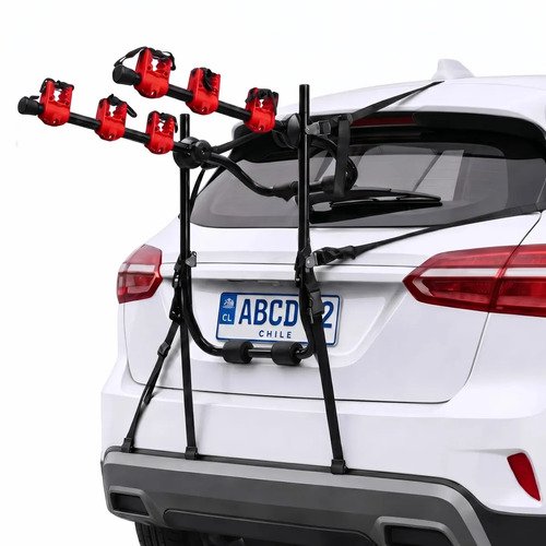 Porta 3 Bicicletas Universal Eoland Trasero Auto Camioneta Soporte Enganche Maletero Rack Bici 3 Unidades Plegable Ciclismo Negro