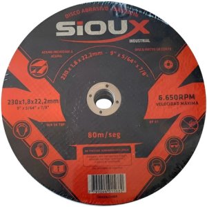 Disco De Corte 41/2 115 PuLG. X 25 Un Calidad Industrial Tyt Rojo