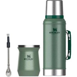 Kit Termo Stanley 940 Con Mate Stanley Y Bombilla Spoon Color Bombilla Negra