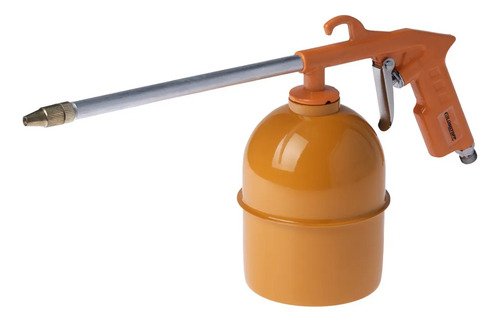 Compresor De Aire Mando Directo Portátil 25 Lts 2 Hp + Kit Naranja 50hz Monofásica 50 Hz - Imagen 4