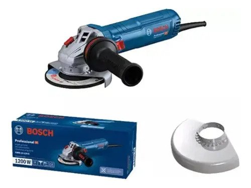 Amoladora Angular 5 Bosch Gws 12-125 S 1200w Color Azul Marino Frecuencia 50hz - Imagen 6
