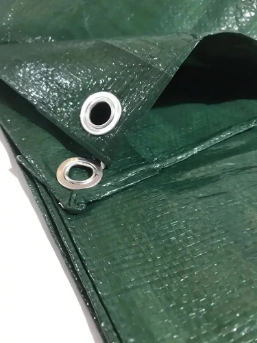 Lona Toldo Adeleste Azul 10x8 Impermeable Con Ojales Para Camping - Imagen 6
