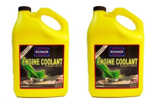 Liquido Refrigerante Para Radiador 8lt Made In Usa Garantido Verde