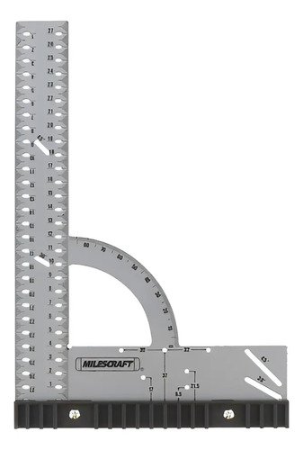 Escuadra Carpintero De Precisión 300mm 8454 Milescraft Plateado - Imagen 2