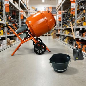 Hormigonera Ansa 130lt Armada 3/4 Hp + Pala Y Balde