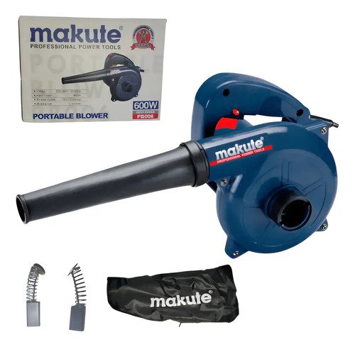 Sopladora 600w Electrica Dos Funciones Makute Azul