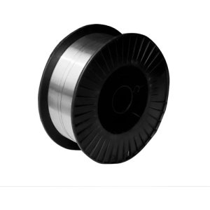 Rollo Alambre Flux Para Soldar Mig Lusqtoff 0.9mm Por 5 Kg Plateado