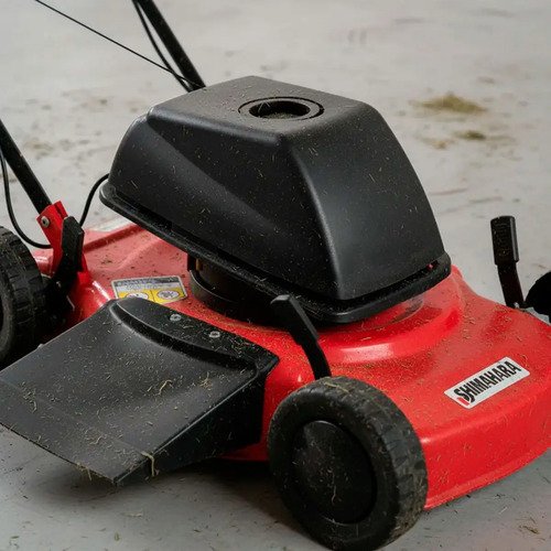 Corta Cesped Shimaha 1200w Con Altura Regulable G P Rojo - Imagen 4