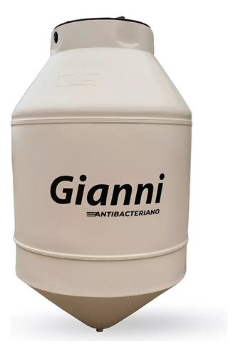 Tanque De Agua Aprobado Cónico 1000 L Tricapa Antibacteriano Beige