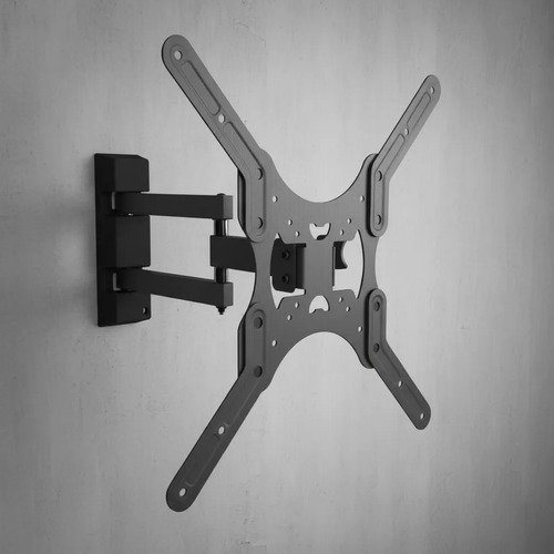 Soporte De Tv Giratorio 180° 23-55 PuLG 35kg Con Nivel Yexin Negro - Imagen 3