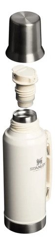 Termo Stanley 10-10297-044 Clásico 1.2l Con Manija Crema - Imagen 2