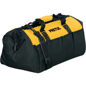Maletin Porta Herramientas Bolso Pretul Male-18p Largo 45 Cm Color Negro