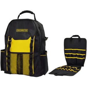 Mochila Porta Herramientas 38x23x49cm Crossmaster 9930956 Color Amarillo